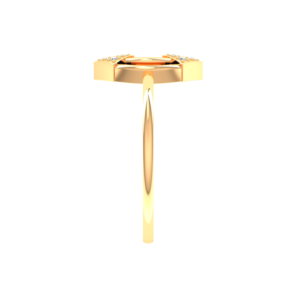 Flicker Hoop Ring - Eleven