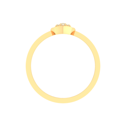 Flicker Hoop Ring In 925 Sterling Silver - Twelve