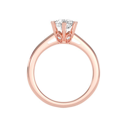 Floraison Classic Solitaire Ring - Two