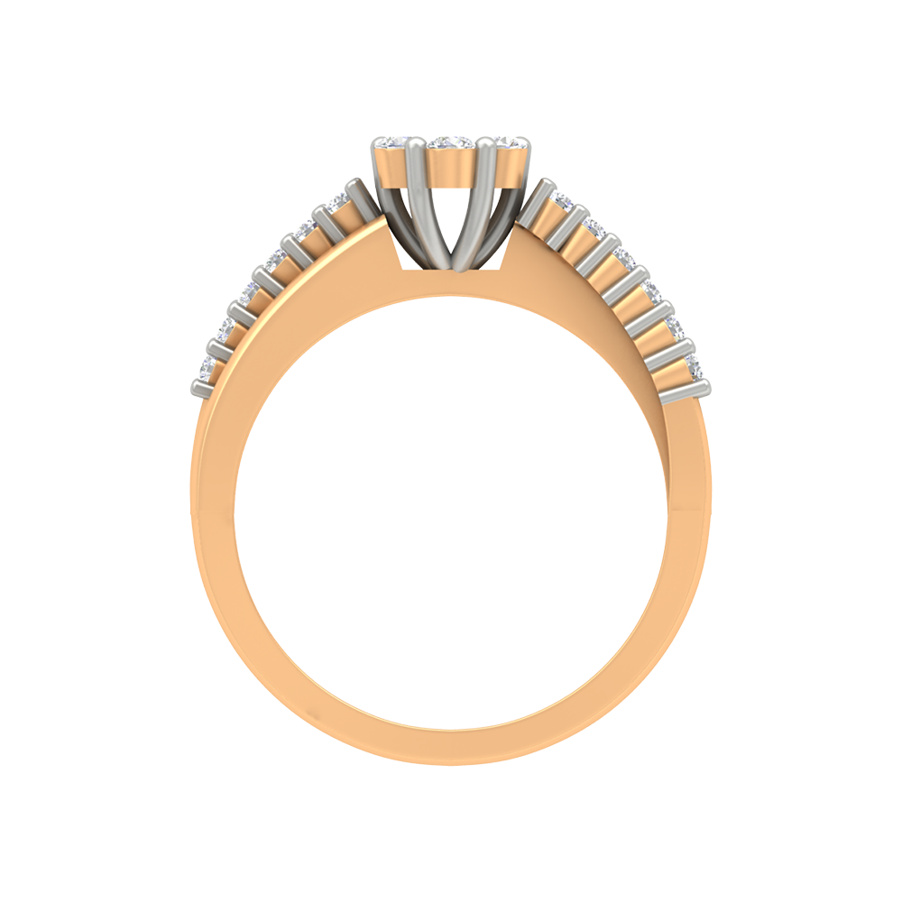 Floral Doom Ring - Twelve
