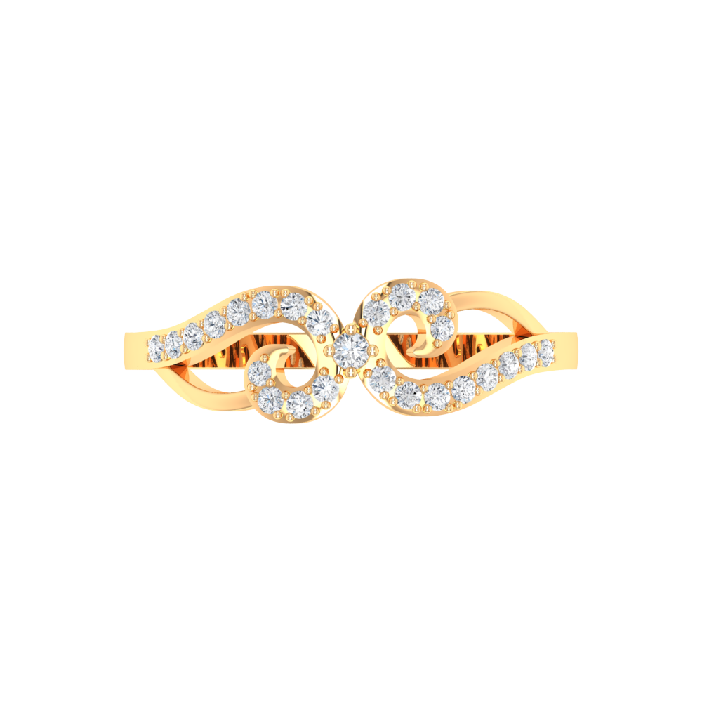 Floral Eve Ring In 925 Sterling Silver - Ten