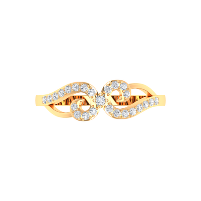 Floral Eve Ring In 925 Sterling Silver - Ten