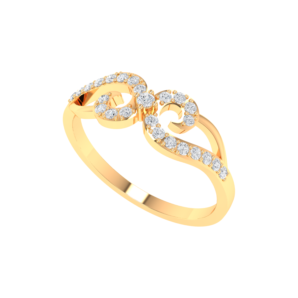 Floral Eve Ring - Nine