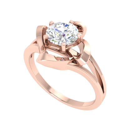 Floral Fiesta Solitaire Ring - One