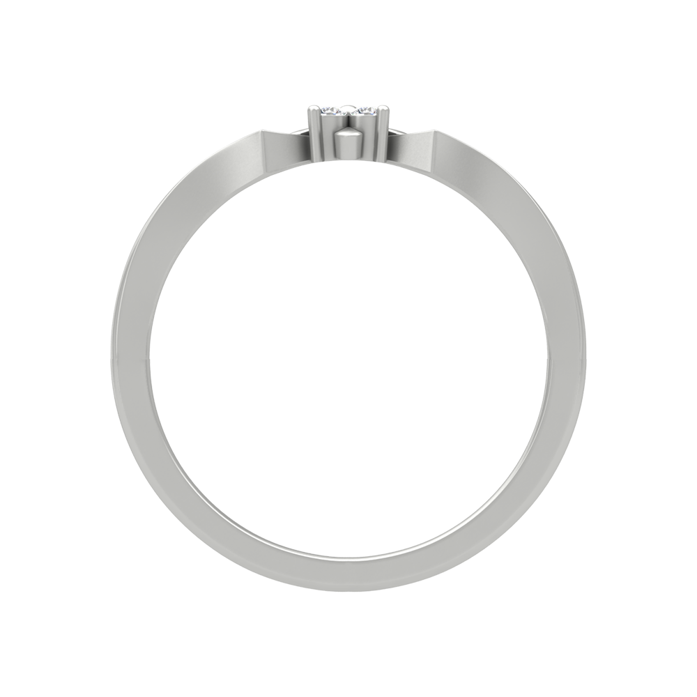 Floral Wedding Diamond Band - Eight