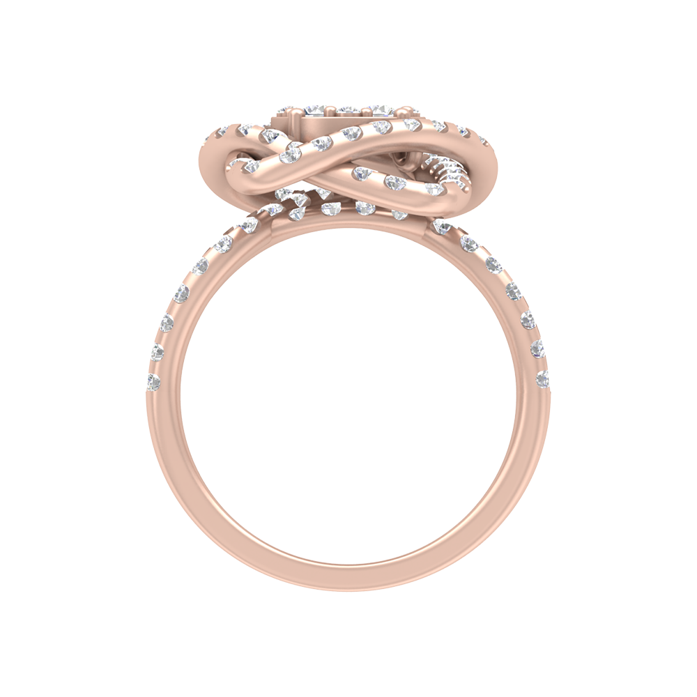 Flower Cocktail Ring - Four