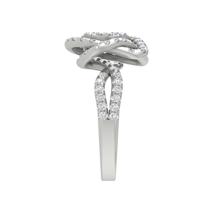 Flower Cocktail Ring - Seven