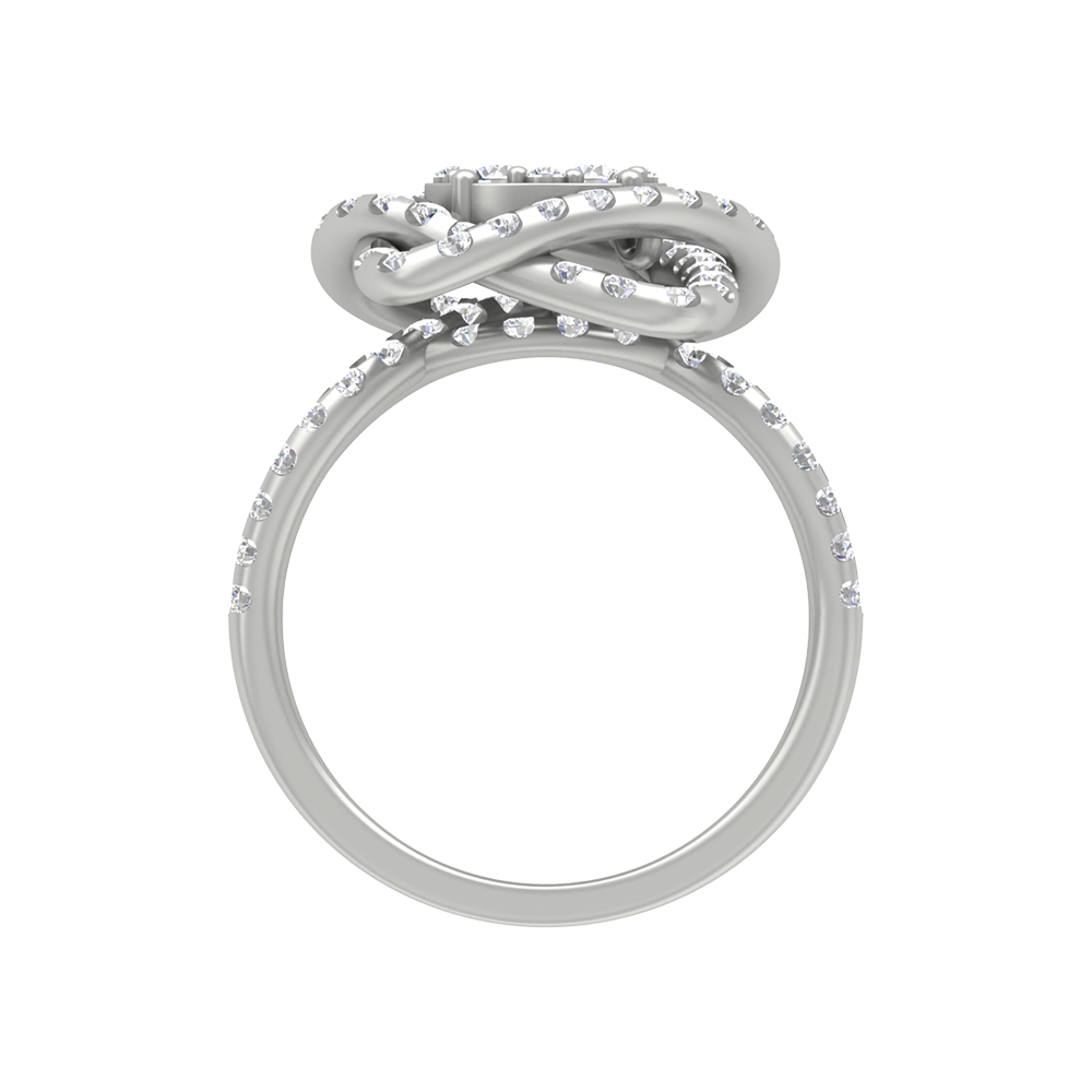 Flower Cocktail Ring - Eight