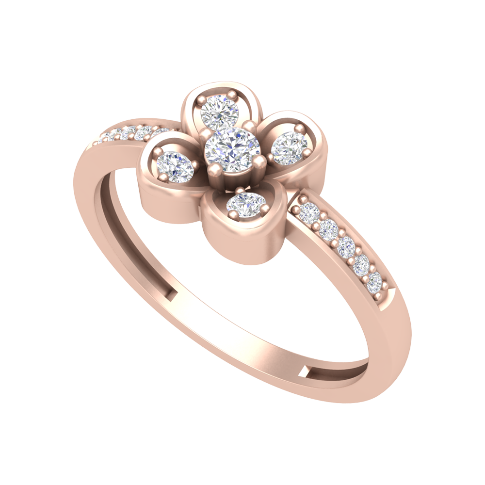 Flower Crown Ring - One