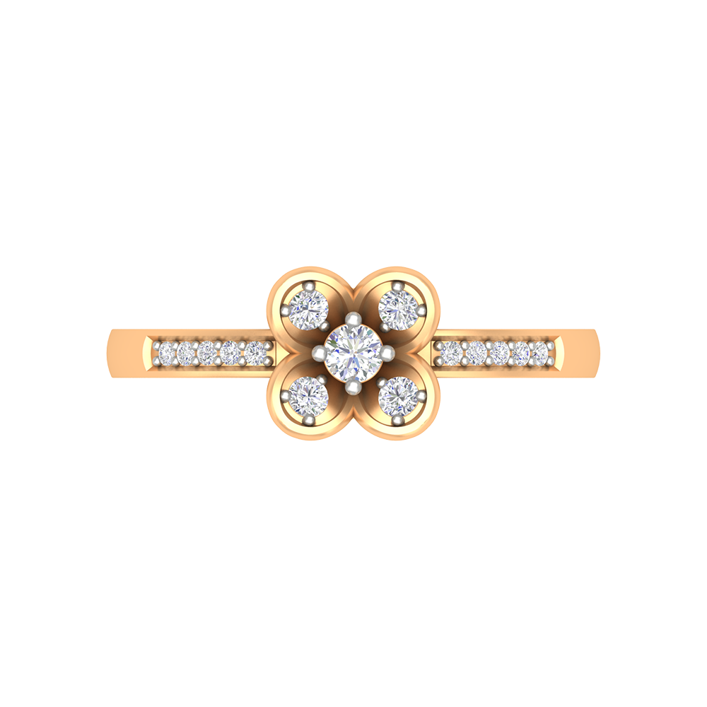 Flower Crown Ring - Ten