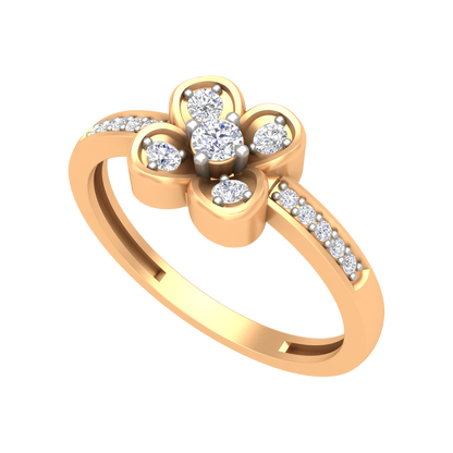 Flower Crown Ring - Nine