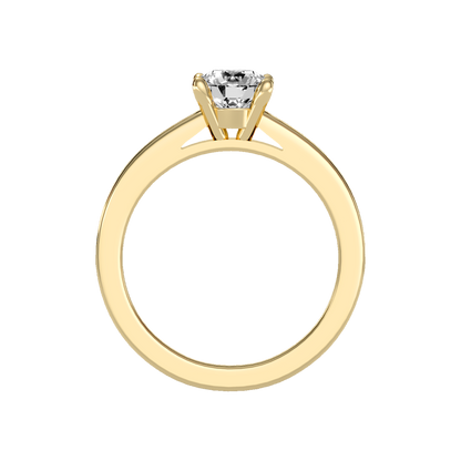 Flower Solitaire Ring - Twelve