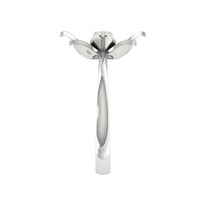 Flower World Ring In 925 Sterling Silver - Seven