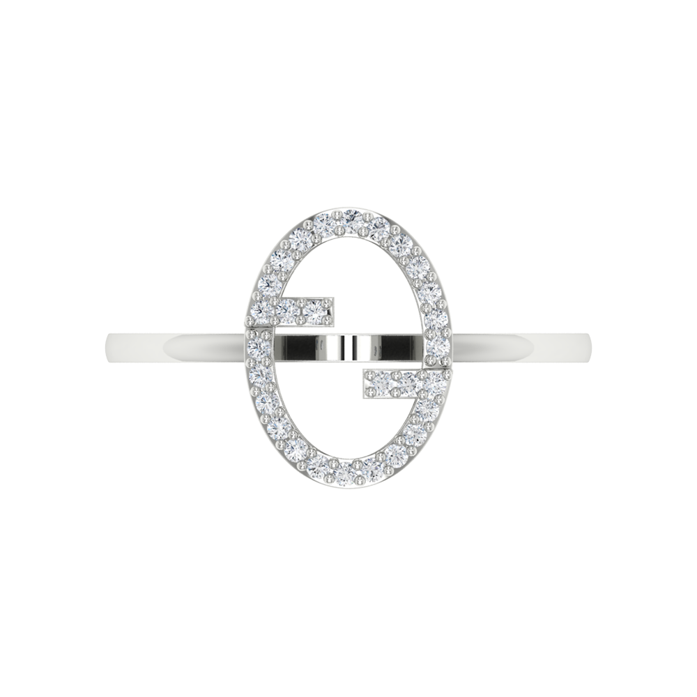 Fluer Domed Diamond Ring - Six