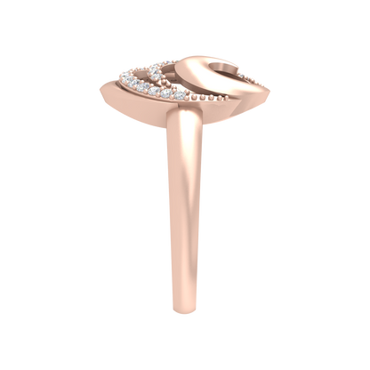 Flutter Band In 925 Sterling Silver - Three