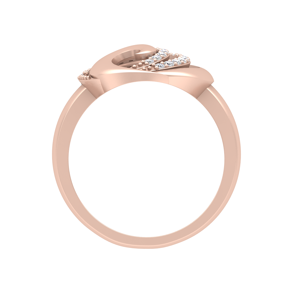 Flutter Band In 925 Sterling Silver - Four