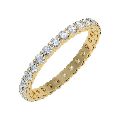 Forever Gems Stackable Ring In 925 Sterling Silver - Nine