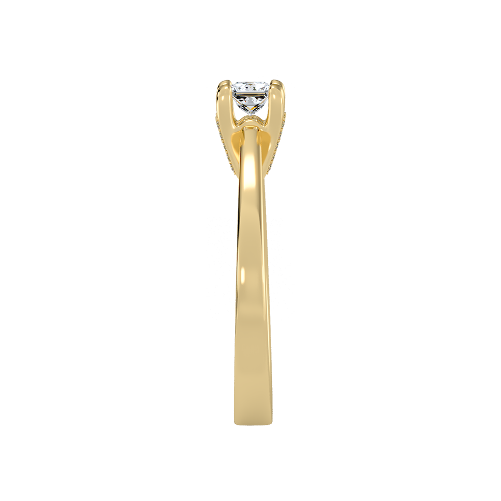 Forever Single Stone Ring In 925 Sterling Silver - Eleven