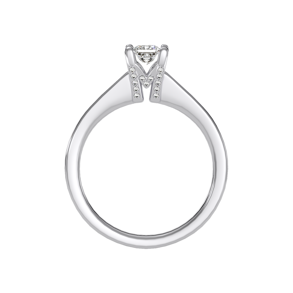 Forever Single Stone Ring In 925 Sterling Silver - Two