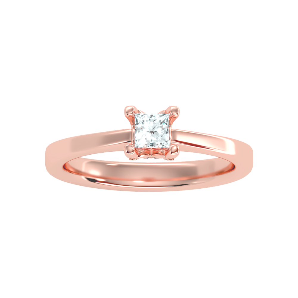 Forever Single Stone Ring In 925 Sterling Silver - Seven