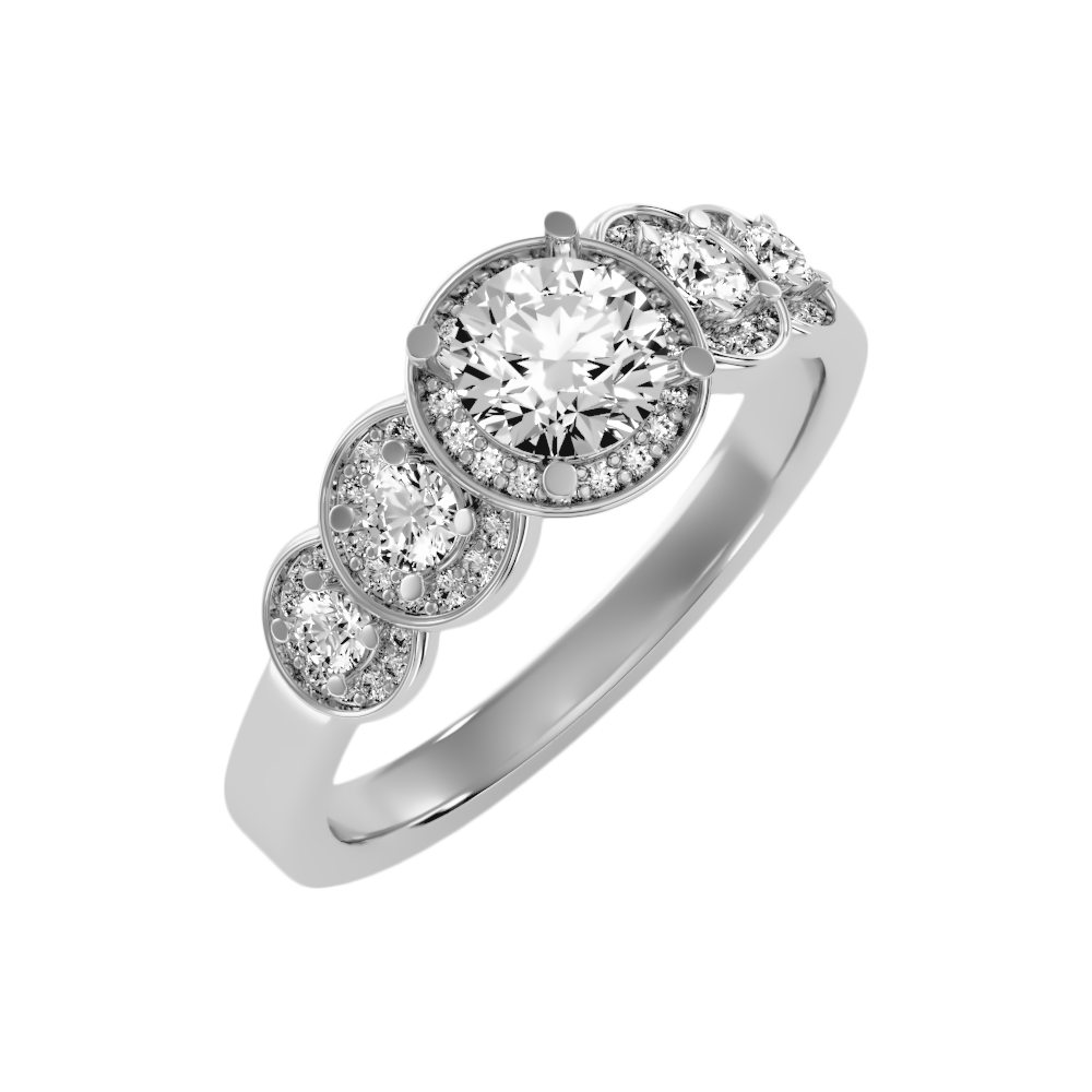 Fragrant Diamond Ring - Five