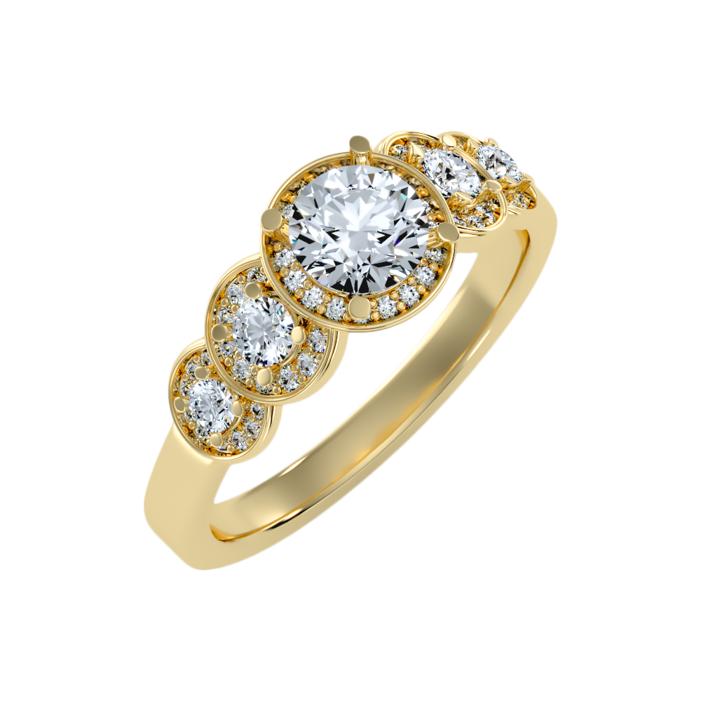 Fragrant Diamond Ring - Nine