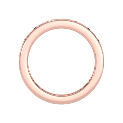 Frangtic Half Eternity Band In 925 Sterling Silver - Twelve