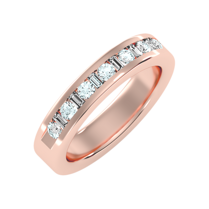 Frangtic Half Eternity Band - Nine