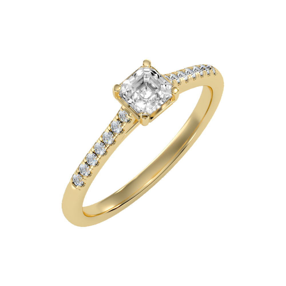 Garish Solitaire Ring - One