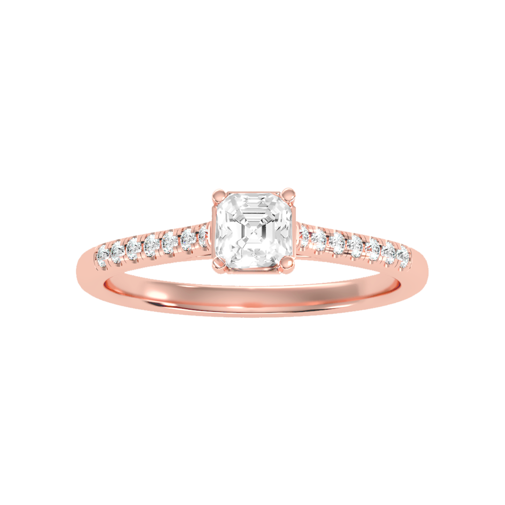 Garish Solitaire Ring - Ten