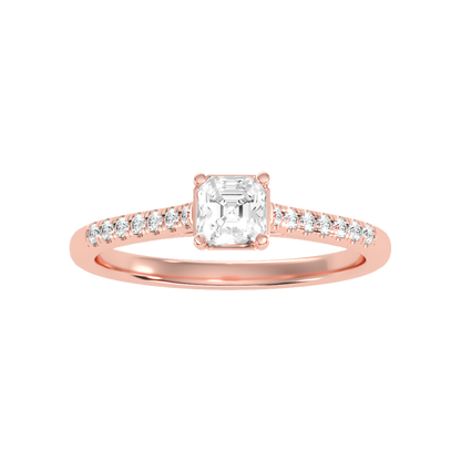 Garish Solitaire Ring - Ten