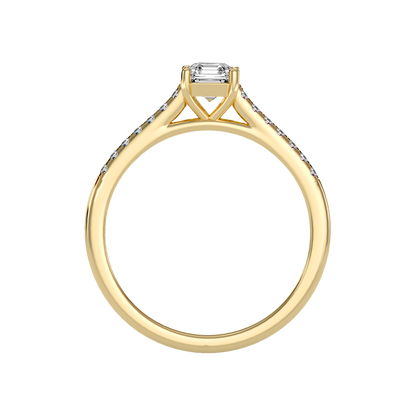 Garish Solitaire Ring - Three
