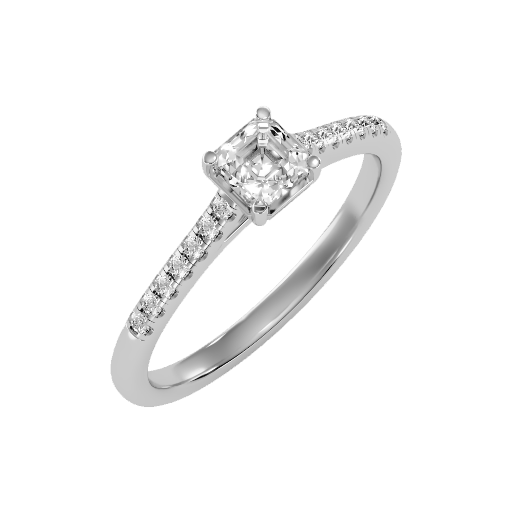 Garish Solitaire Ring - Five