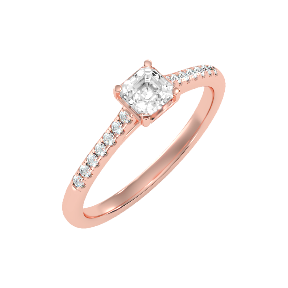 Garish Solitaire Ring - Nine