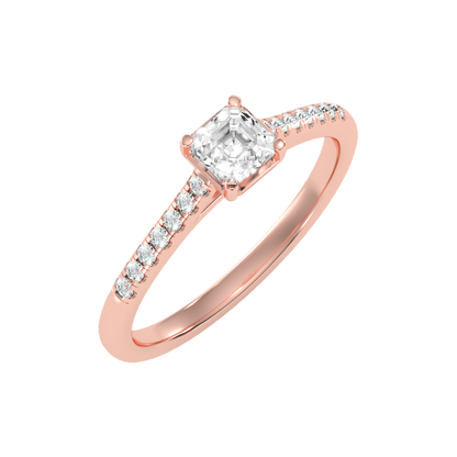 Garish Solitaire Ring - Nine
