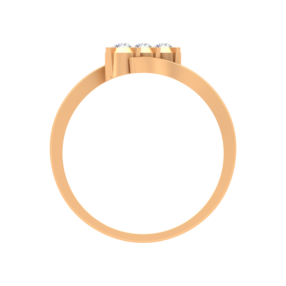 Gems Galore Tri Stone Ring - Twelve