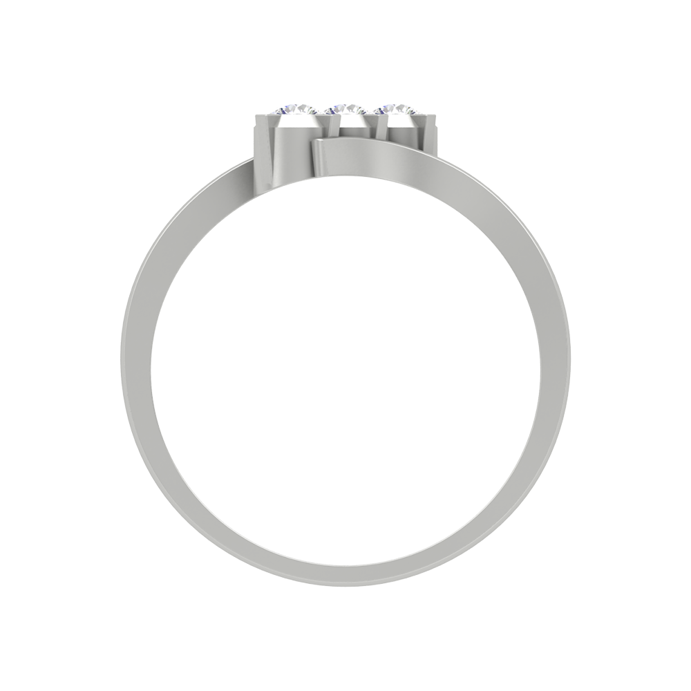 Gems Galore Tri Stone Ring - Eight