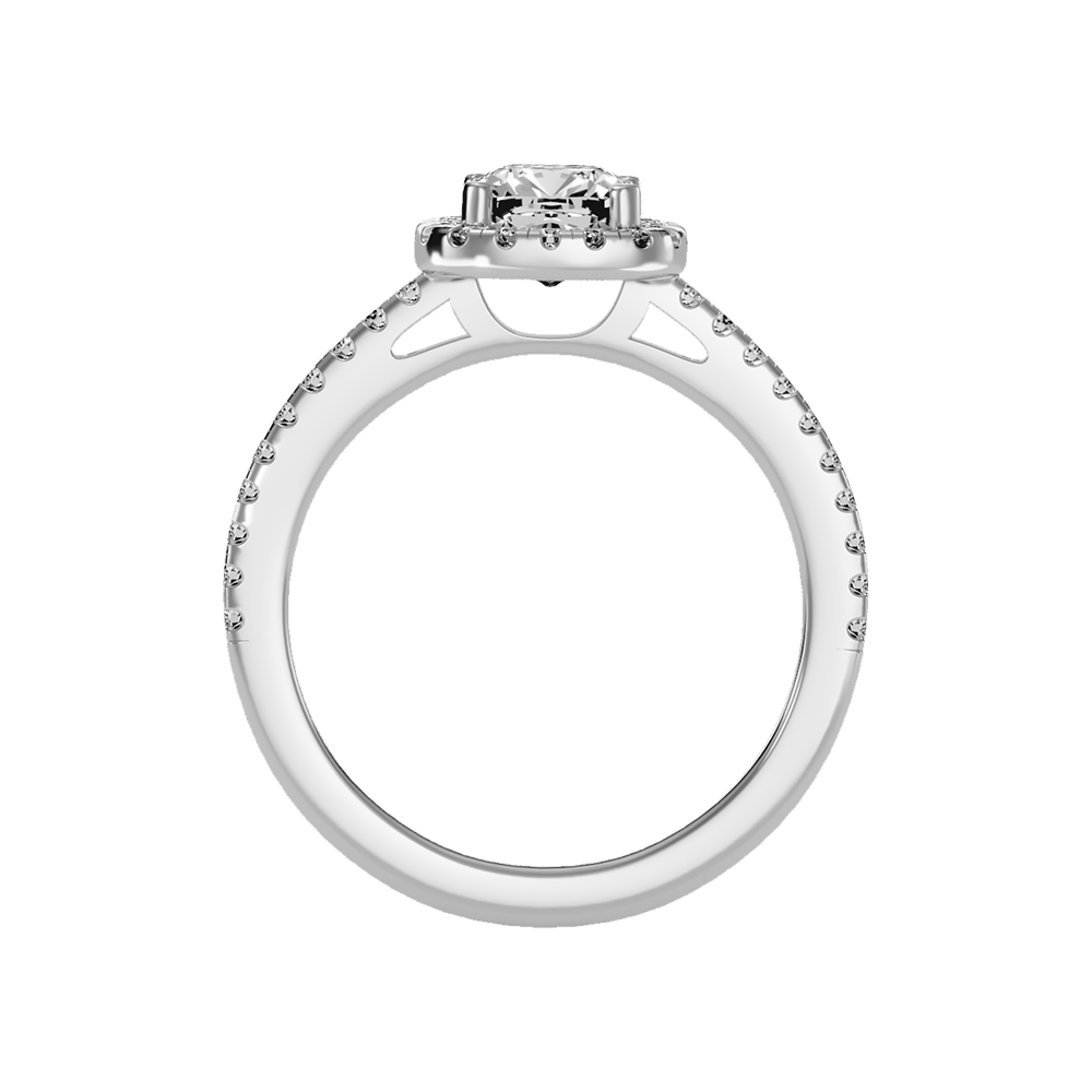 Genteel Solitaire Ring - Three