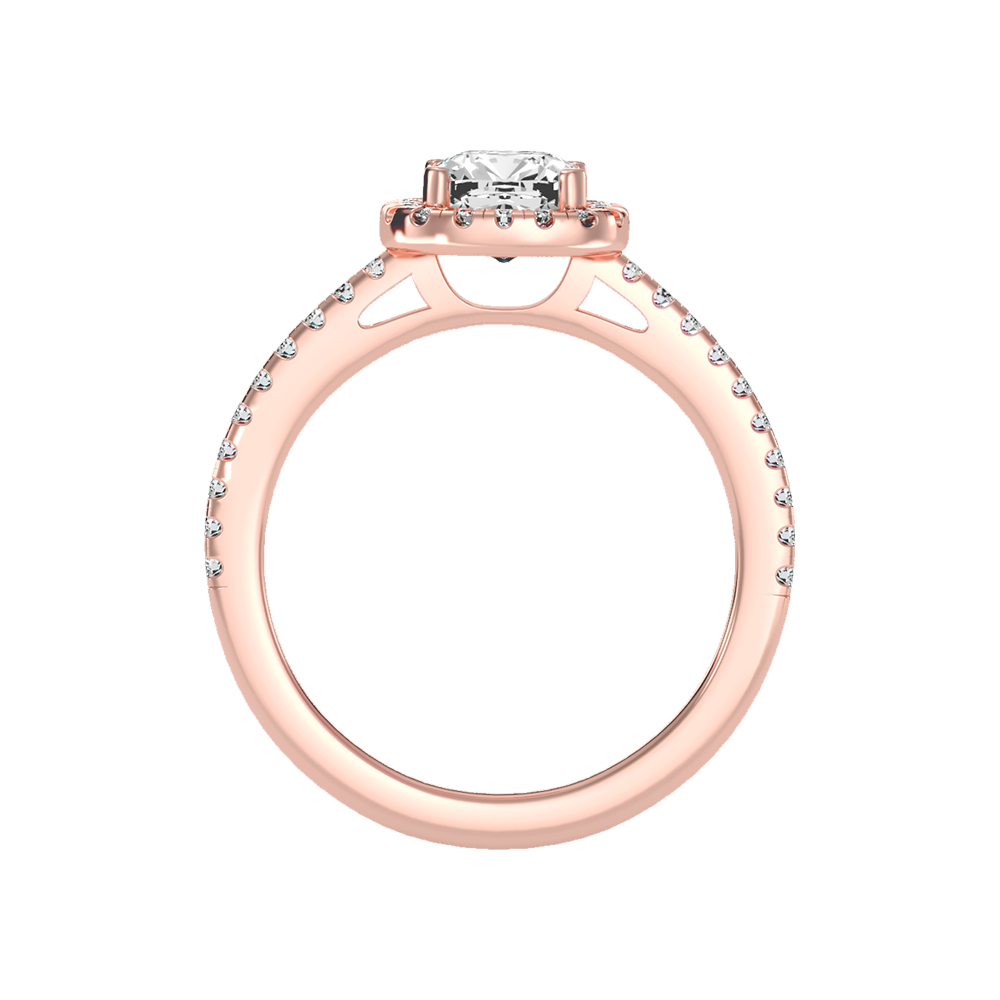 Genteel Solitaire Ring In 925 Sterling Silver - Seven