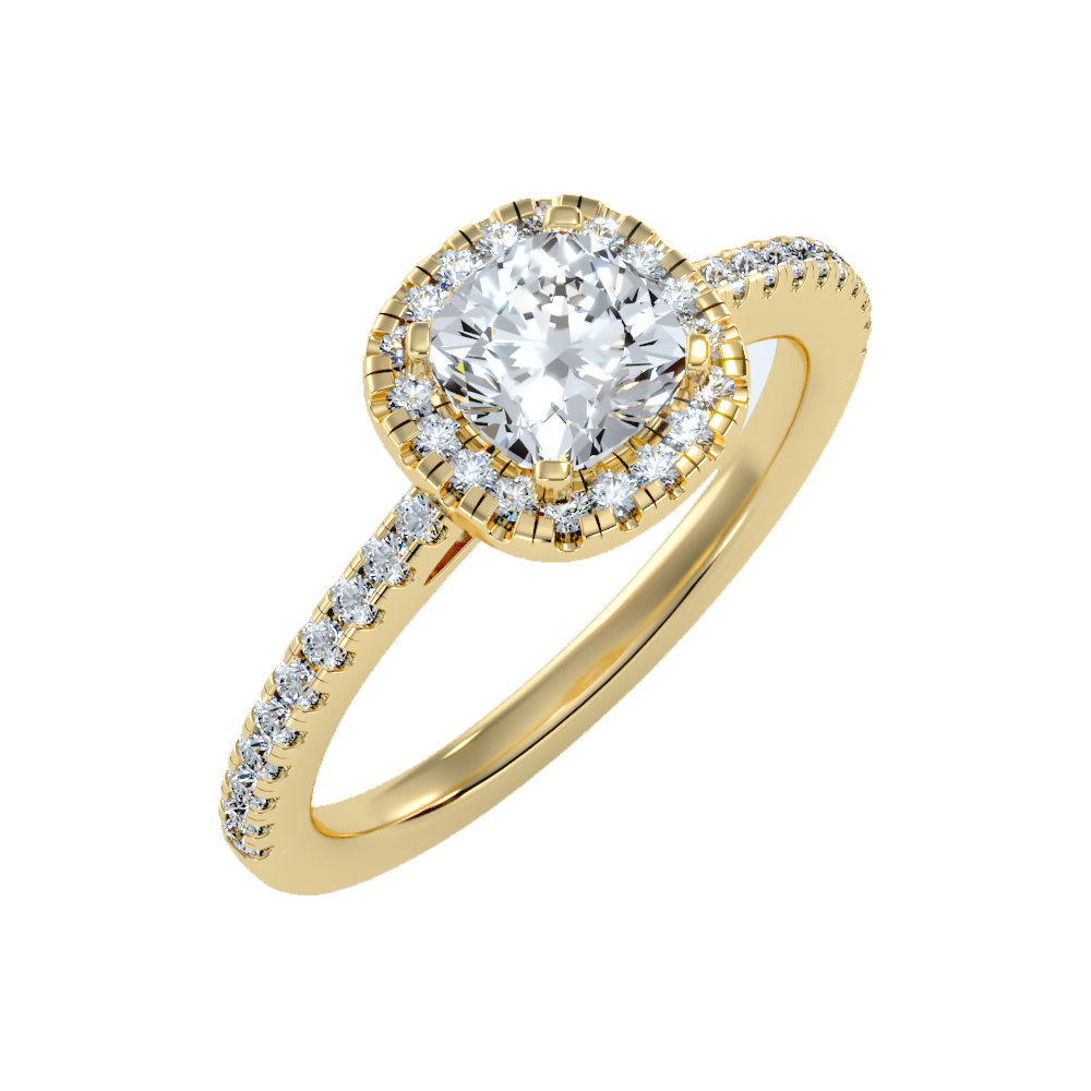 Genteel Solitaire Ring - Nine