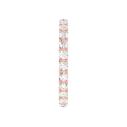 Genuine Spark Eternity Band In 925 Sterling Silver - Eight