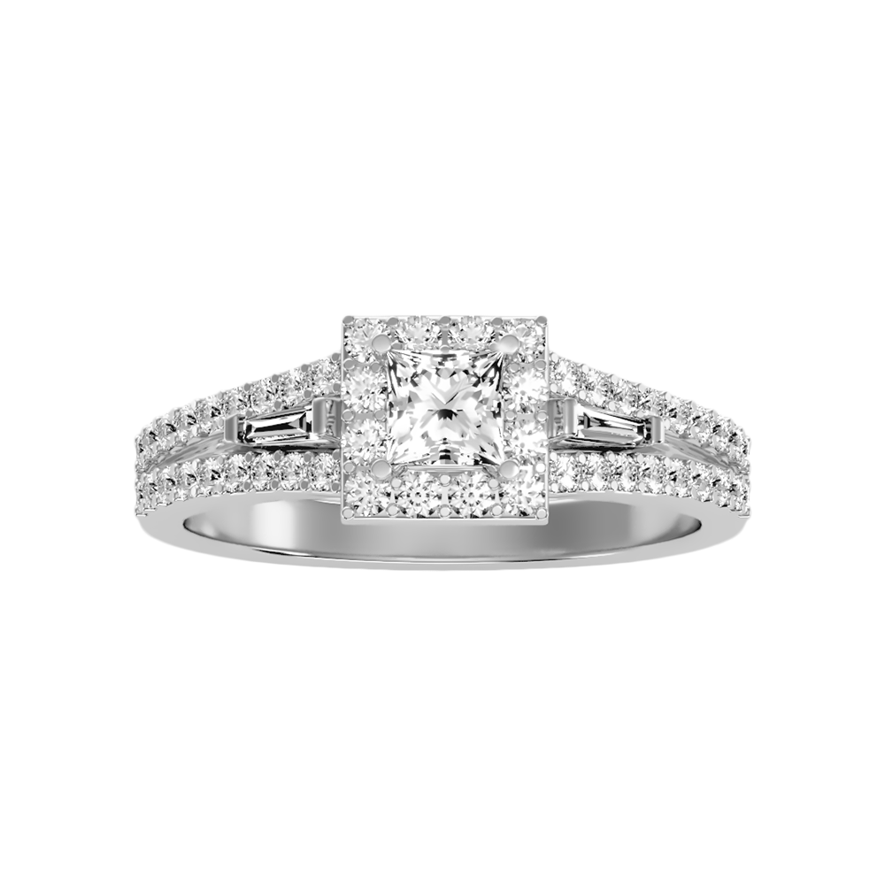 Genz Halo Ring - Three