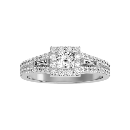 Genz Halo Ring - Three