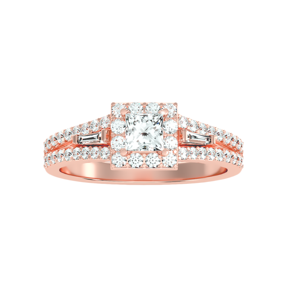 Genz Halo Ring - Seven