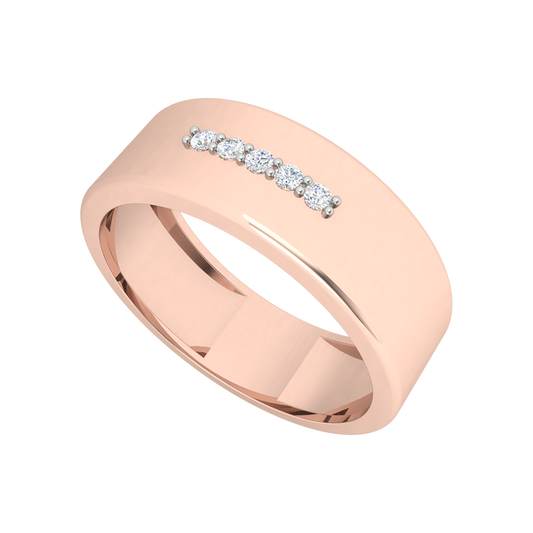 Glamours Broad Band Ring - One