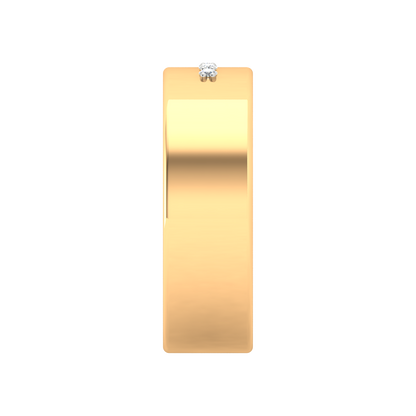 Glamours Broad Band Ring - Eleven