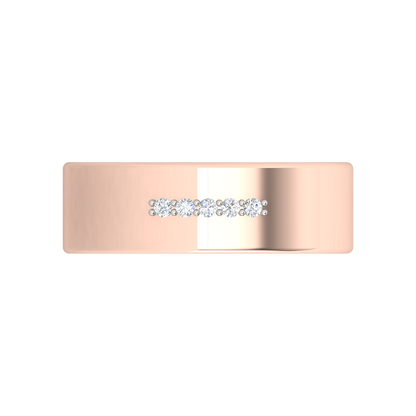 Glamours Broad Band Ring - Two