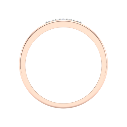 Glamours Broad Band Ring In 925 Sterling Silver - Four