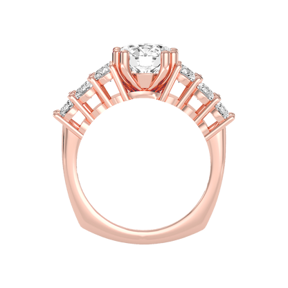 Glam Solitaire Ring - Five