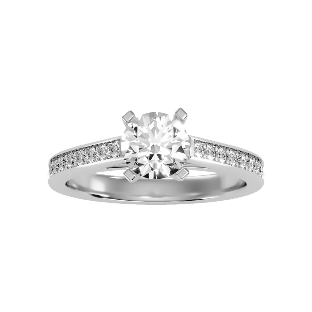Gleamer Solitaire Ring - Three